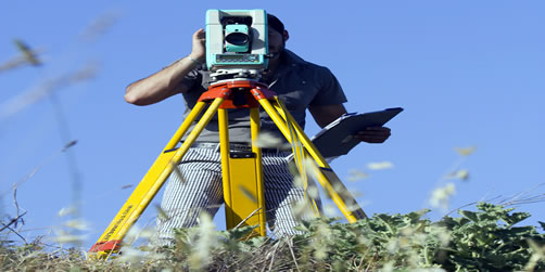 foto rilievi topografici e tracciamenti